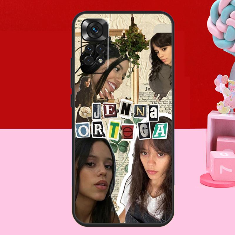 Jenna Ortega Case For Xiaomi Redmi Note 12 Pro Turbo Note 11 9 8 10 Pro 9S 10S 11S 12S 9C 10C 12C Cover