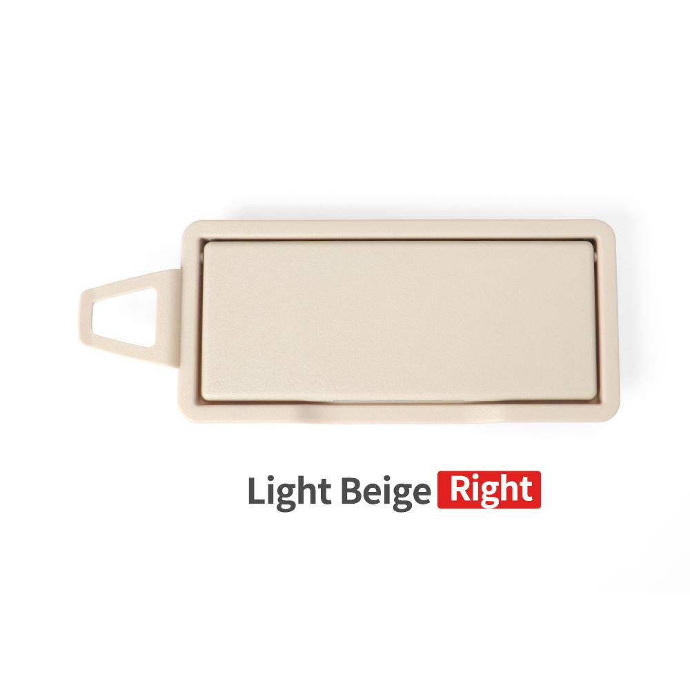 

Для Benz W204 салон автомобиля козырек от солнца козырек для макияжа косметическое зеркало чехол для Mercedes C GLK Class X204 авто Light Beige Right