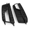 Paar Nebelscheinwerfer vorne Schwarze Ziergitter Grill 8T0807681K 8T0807682K Passend für A5 S-Line S5 2013-2016