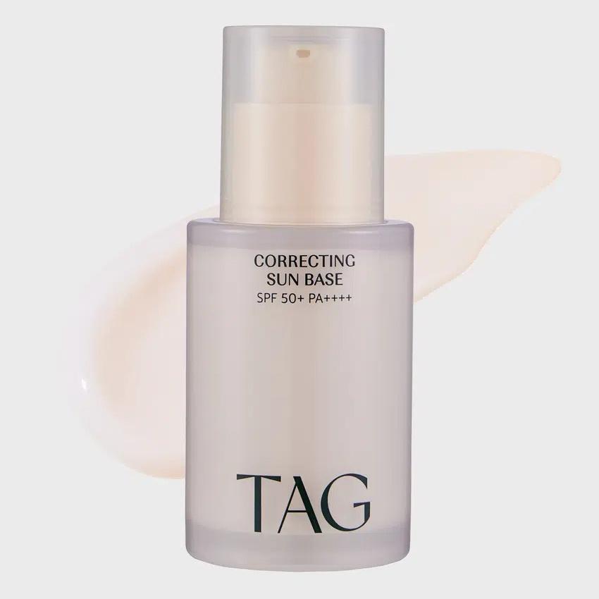 

[Daiso x TAG] Корректирующая база под макияж с SPF50+ PA++++ (32 мл) - 3 цвета | Корректирующий макияж-праймер и солнцезащитное средство, Вирусная K-Beauty коллекция Daiso 01_Gleam Ivory