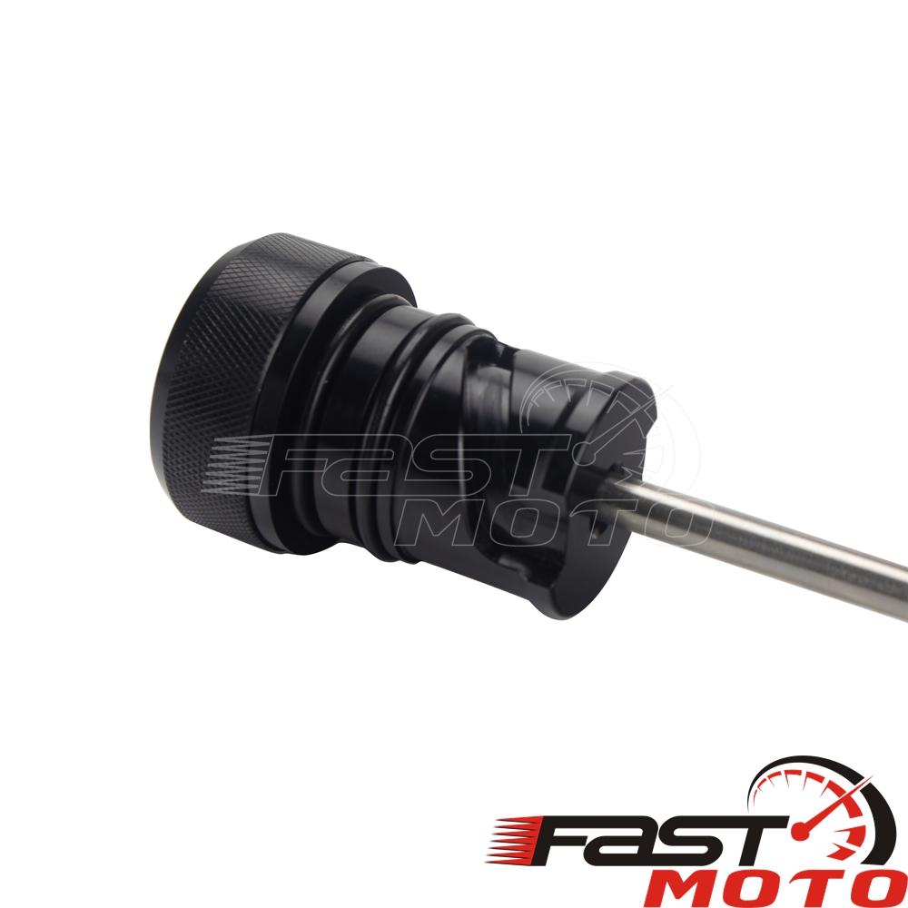 Motorcycle Oil Temperature Dipstick Oil Plug Temp Gauge Cap for Harley Softail Breakout FXBRS FXBR Deluxe FLDE Fat Street Bob