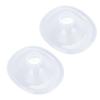 2 Pezzi Flangia in Silicone per 2 Pompe per Seno Indossabili Accessori Flangia Sostitutiva Inserto Cuscinetto Pezzi di Ricambio
