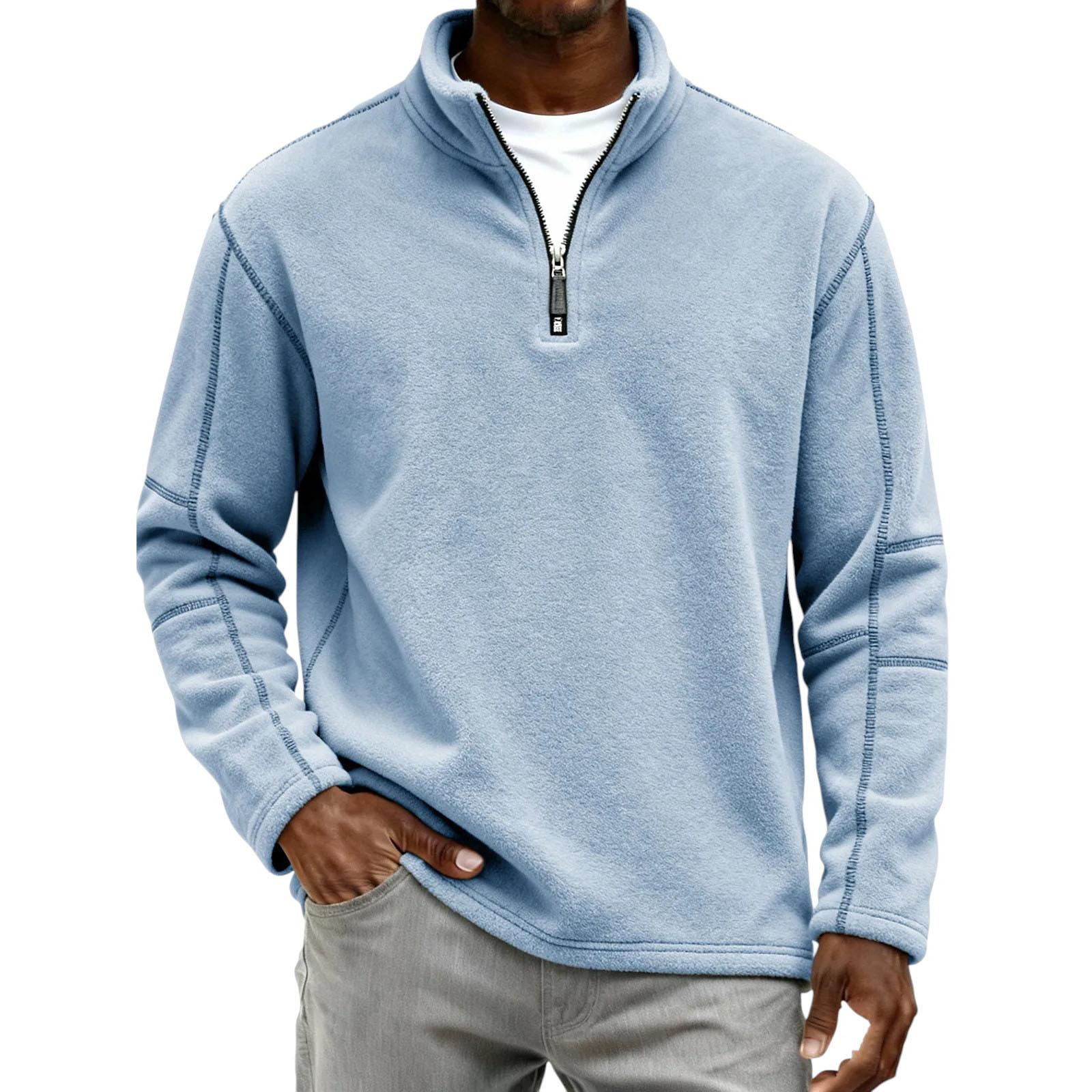 

Men s 1/4-Zip Hooded Sweatshirt L