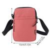 Simple Trendy Macaron Solid Color Shoulder Crossbody Canvas Bag Versatile  Zero Wallet Samll Square Phone Bags For Girls