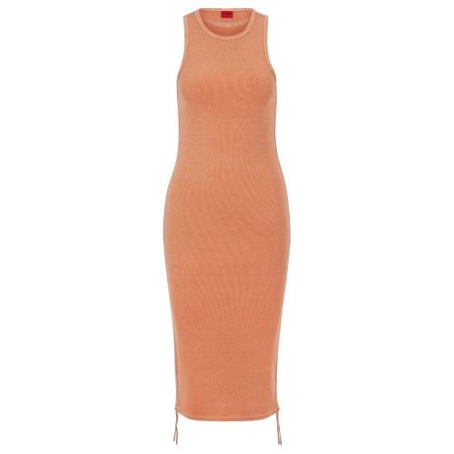 Hugo Womens/Ladies Nerana Rib Knit Midi Dress