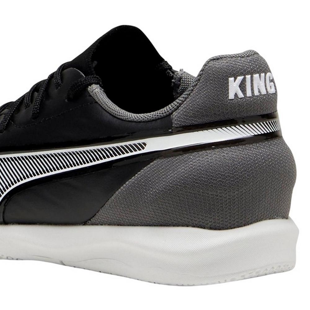 Puma Childrens/Kids King Match Leather Indoor Football Trainers