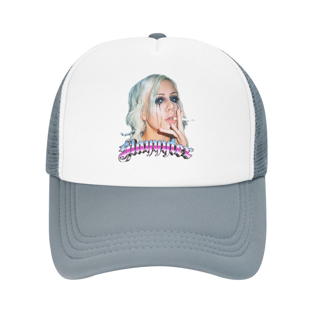 Slayyyter Face Central Mesh Baseball Cap Adult Fashion Sun Hats Hat Breathable Summer Trucker Hat