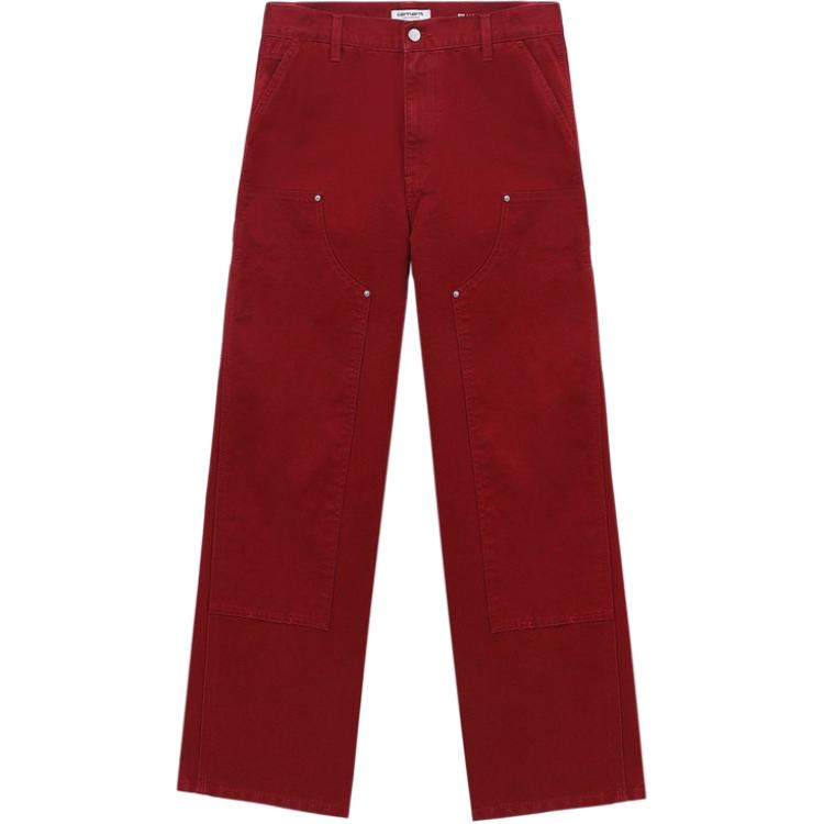 Carhartt WIP Versatile Fashion Pocket Double Knee Straight Leg Work Pants Women pants CHXPTI035669P