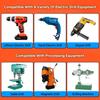 Silicone World 6PCS Three Pointed Flat Drill Hexagonal Handle Woodworking Hole Opener Wooden Board Drilling Bit Tools Set