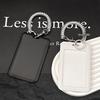In-Style Minimalist Keychain Card Holder - Fits ID, Bus, Campus, Access, Employee Cards with Transparent Design
