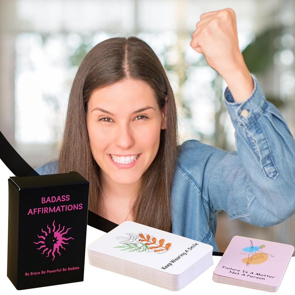Positive Affirmations Cards 60 Pieces Daily Inspirational Affirmations For Women Quote Spiritual Self Care Products For Goal