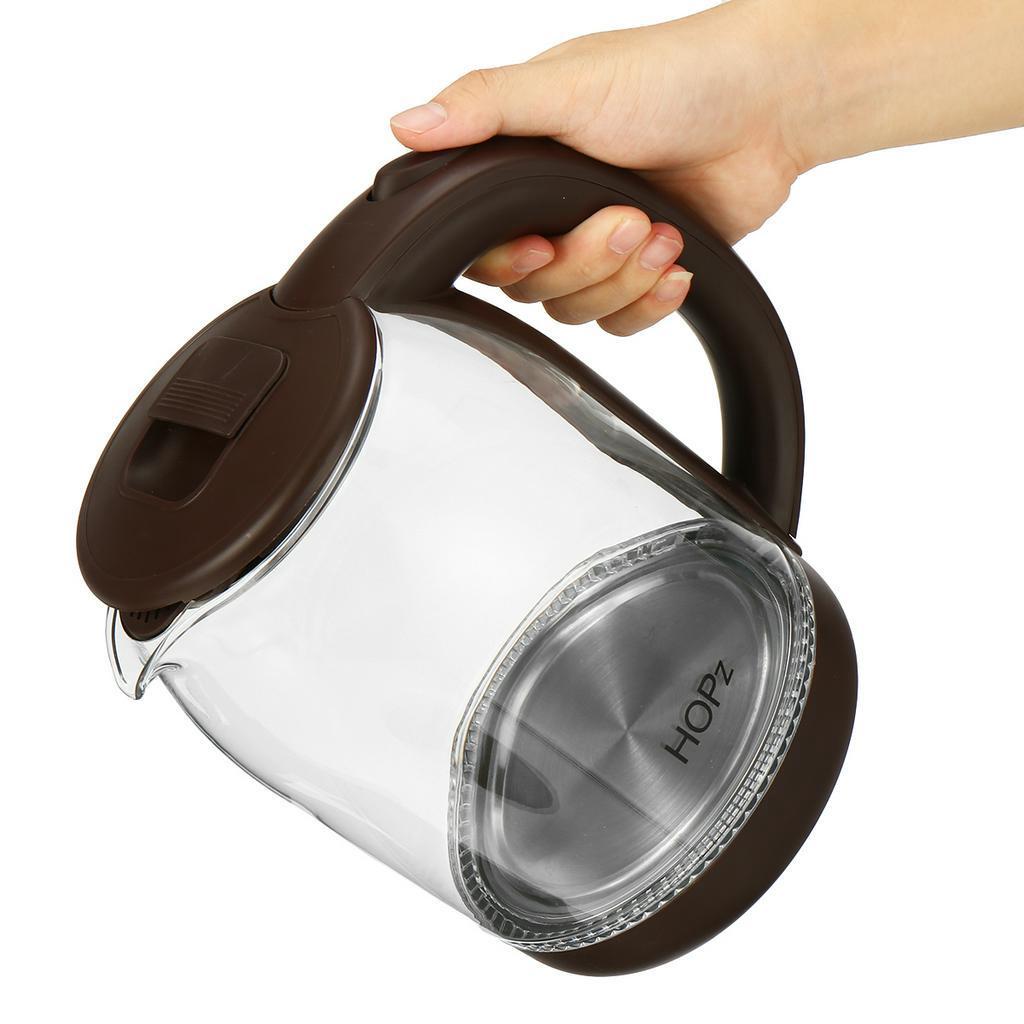 1500W 2L Glass Electric Kettle Off Automatically Auto-Power Off Household Quick Heating Electric Boiling Pot