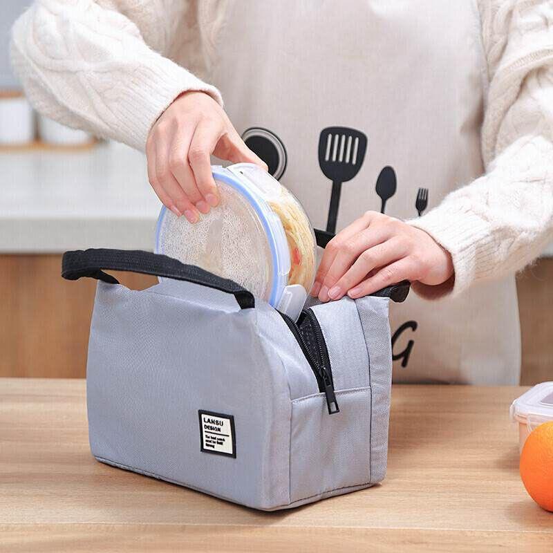 Stylish Durable Waterproof Insulated Lunch Bag For Travel Picnic Work And More