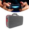 Game Console Hard   Carrying Case Portable Travel Storage Bag Holds Console Controller Vertical Base Earphone Cables Accessories