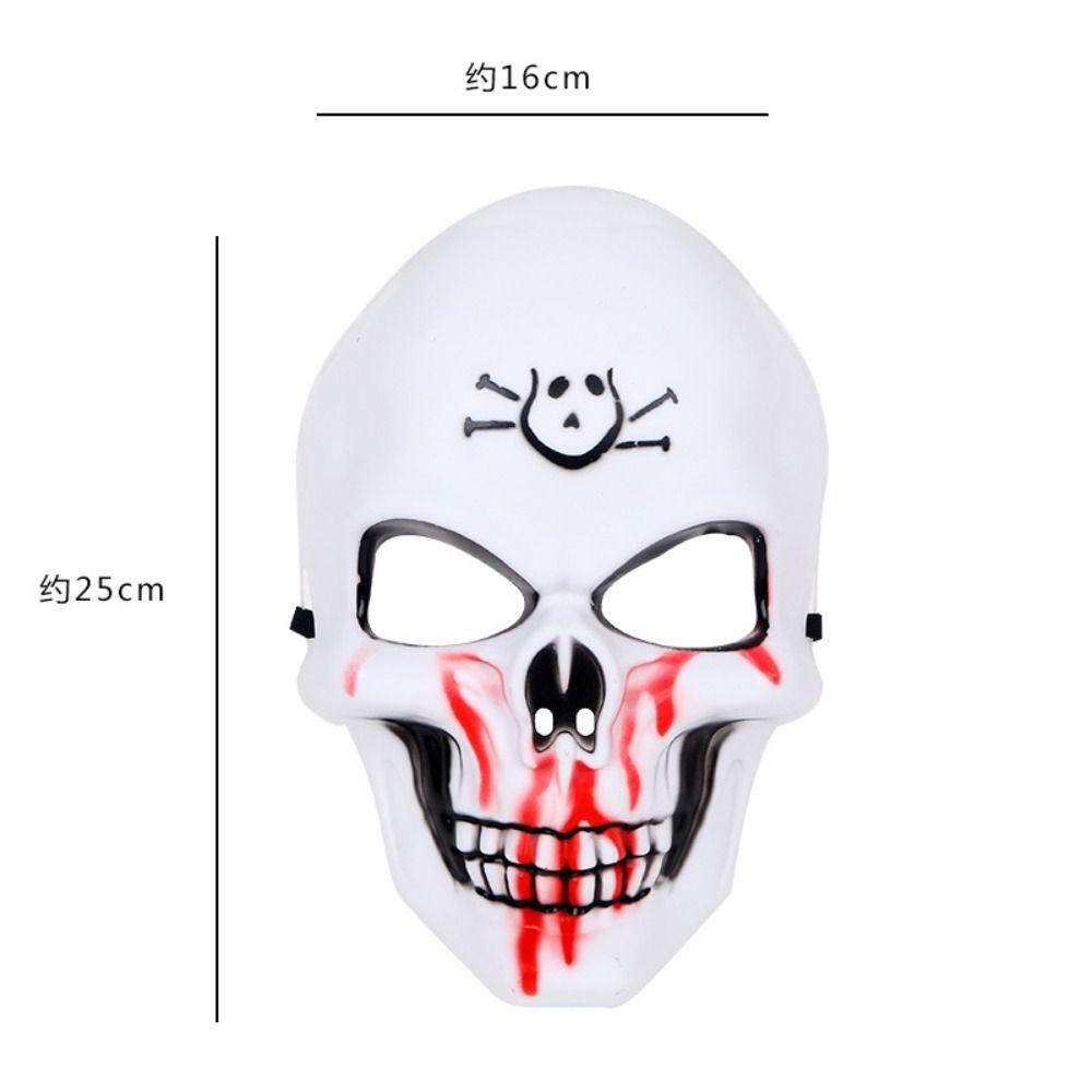 Dress Up Halloween Skull Mask Cosplay Full Face Mask Toy Skeleton Ghost Festival Mask  Girl