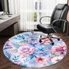 1pc Office Carpet Chair Mats Pastel Floral Pattern Perfect for Decorating Office Chairss, Or Bedrooms.YDT428