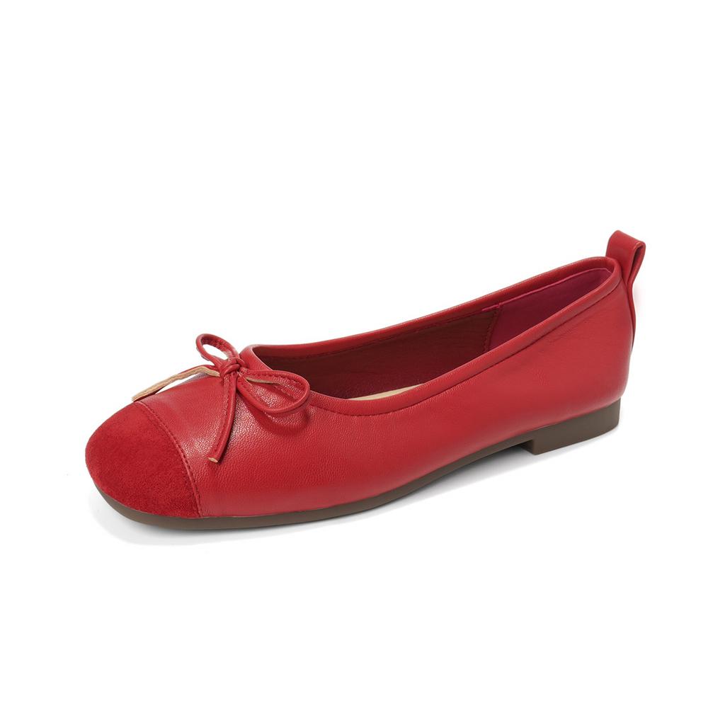 Silver ballet single shoes women's summer new French beautiful shallow mouth flat bottom ladle shoes