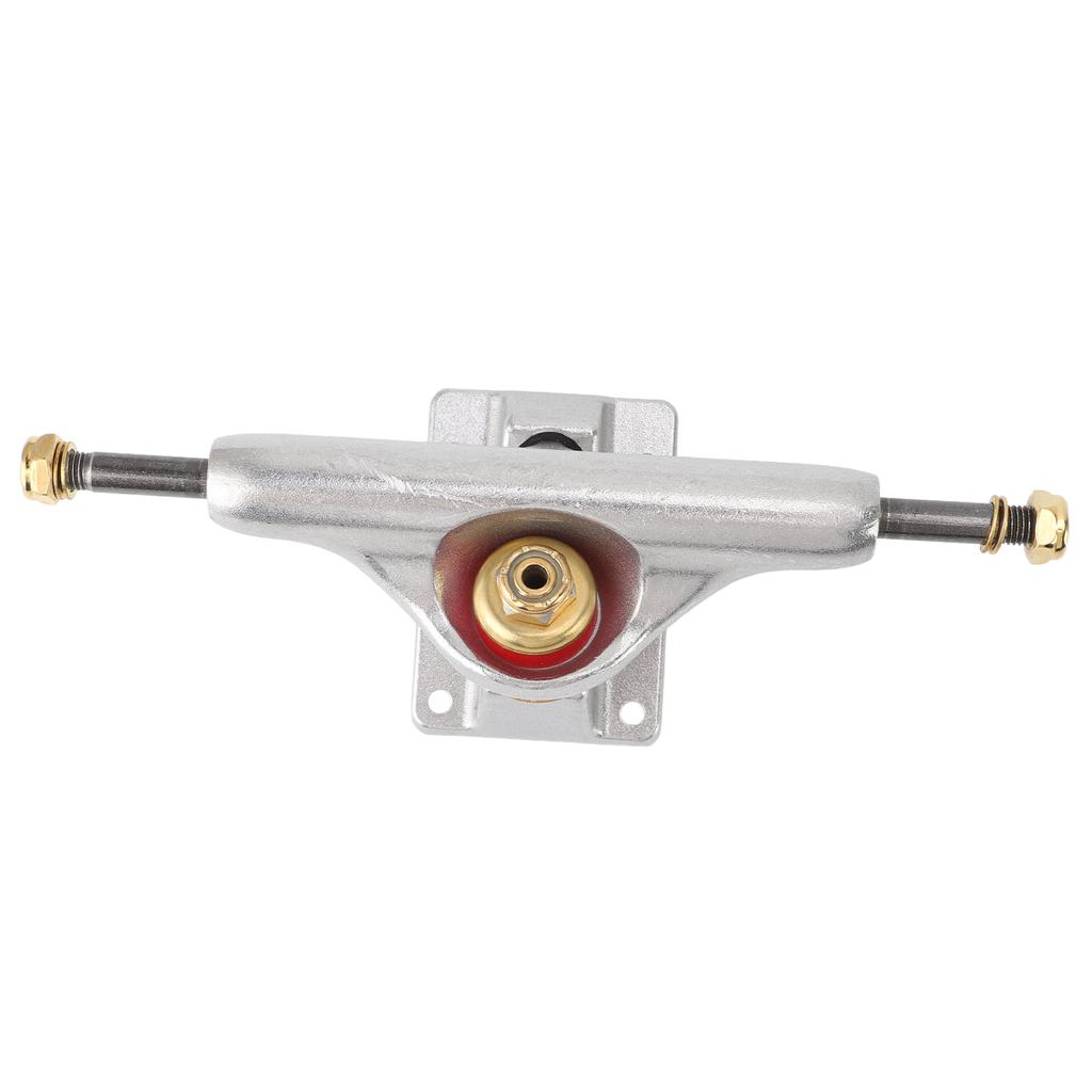 2PCS Skateboard Trucks 5 Inch Aluminum Alloy Hollow Lightweight Shock Absorbing Skateboard Bridge Br