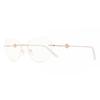 Smartbuy Collection Women Rimless Cat Eye Pink Eyeglasses Ttgv11