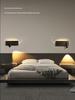 Italian Minimalist Bauhaus-Style Rotatable Wall Lamp with Switch for Bedroom