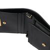 Versace Greca Goddess Removable Shoulder Strap Double Fold Chain Leather Lambskin Decorated Shoulder Crossbody Bag Wallet 1007130-1A05134-1B00V