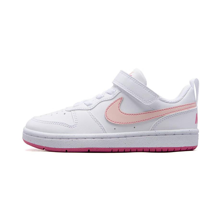 Nike Court Borough Low Recraft PS White Pinksicle Kids Sneakers Arctic-Orange DV5457-111