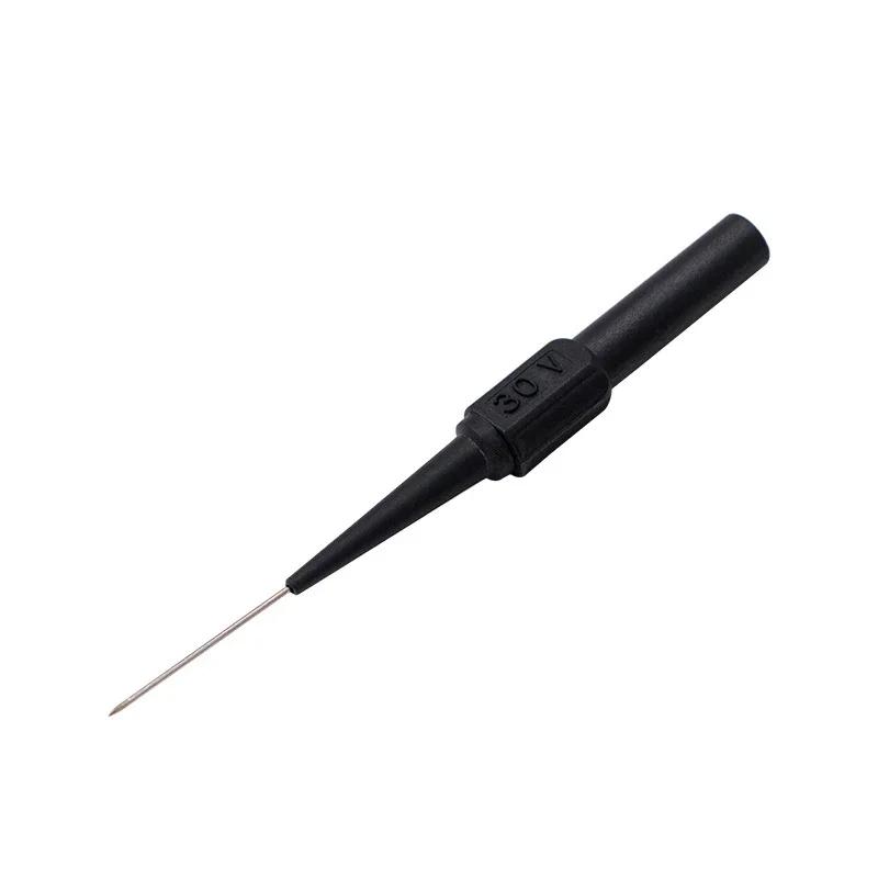 1/20PCs 30V Motorcycle Diagnostic Tools Multimeter Test Lead Extention Back Piercing Needle Tip Probes Car Test Probe Kit 0.7MM