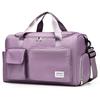 Unisex Large Capacity Travel Bag Nylon Sports Gym Tote Bags for Women Weekender Overnight Duffle Bag with Shoe Compartment