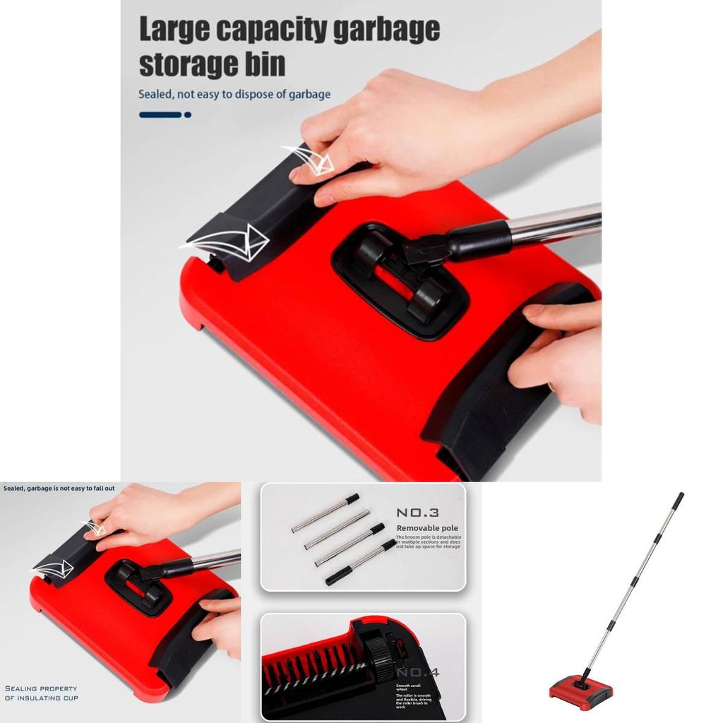 Domestic Floor Broom Kit With Lightweight Design For Household And Office Use