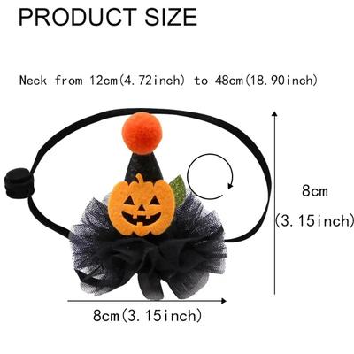 Dog Hat Pet Halloween Hat Cat Hat Accessories Pet Headgear Christmas Halloween Hat Adjustable Dog Accessories Halloween