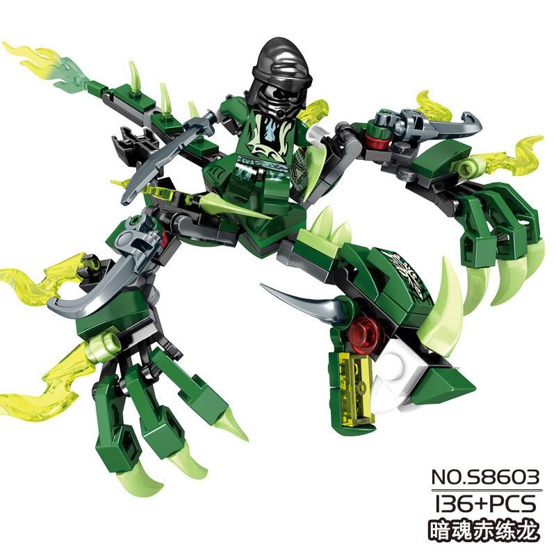 

Набор минифигурок Ninjago Dragon Jay Zane Kai Lioyd, совместимые строительные блоки из фильмов ниндзя, детские игрушки Diy, подарки для мальчиков 753