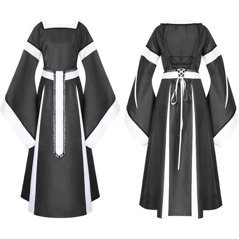 Medieval Renaissance Women's Irish Long Dress Costume