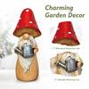 Garden Gnome Statue, Resin Dwarf Figurine for Outdoor Patio Decor, Ornament for Yard, Indoor Home Display