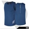 Camiseta sin mangas para correr para hombre Ropa de fitness Camisetas Tops Hombre Deportes Primera capa Camiseta interior Chaleco de hielo Sudadera Camisetas de gimnasio Camiseta sin mangas Maratón