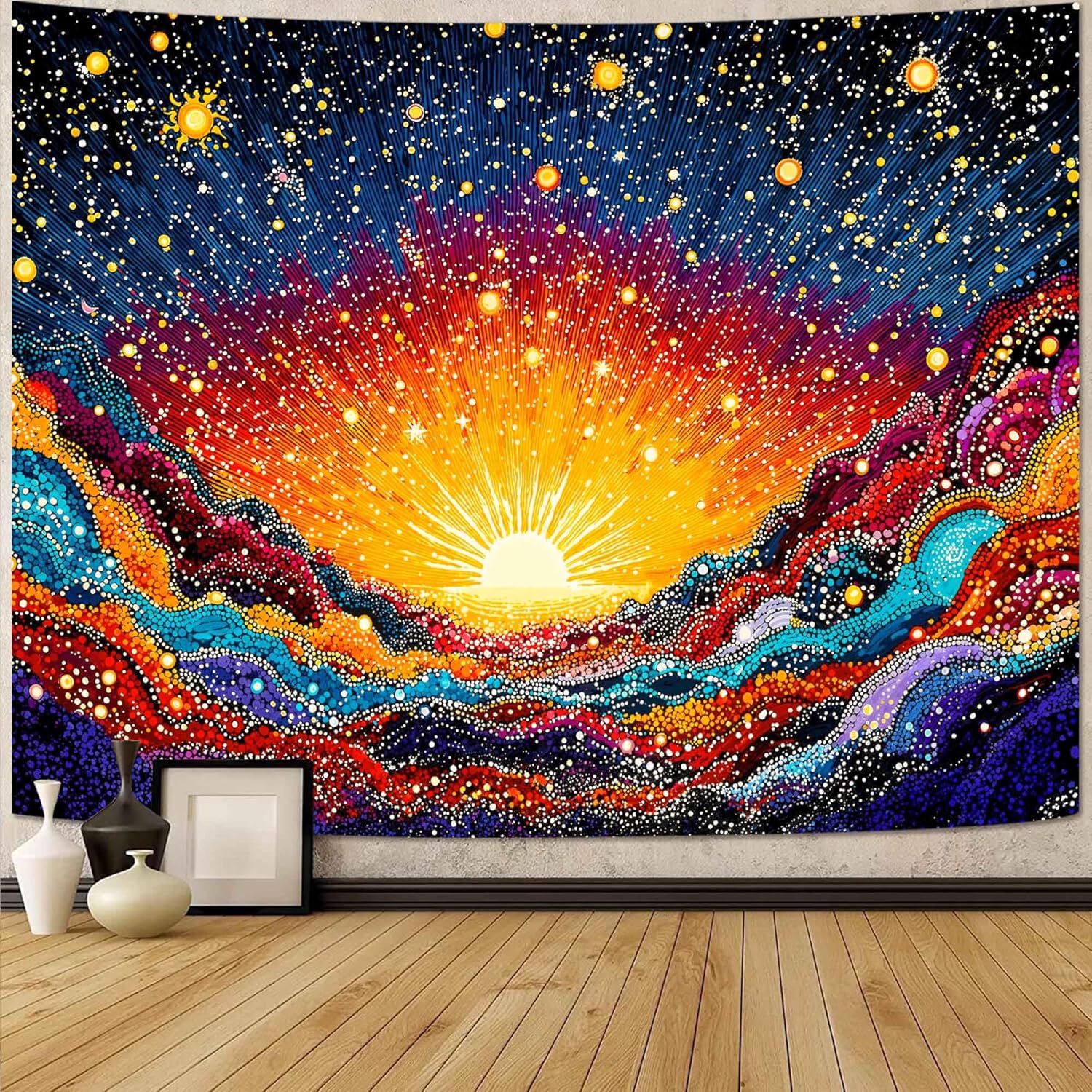Spenlife Magical Library Tree Of Life Wall Tapestry, Fantasy Bookshelf Tree Tapestries For Room Decor, Enchanted Tapestry 70x100CM