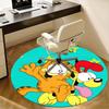 Garfield,Odie Chair Mat Round Rug Office Carpet, Non Slip, Suitable for Living Rooms, Bedrooms,Decor1205786a