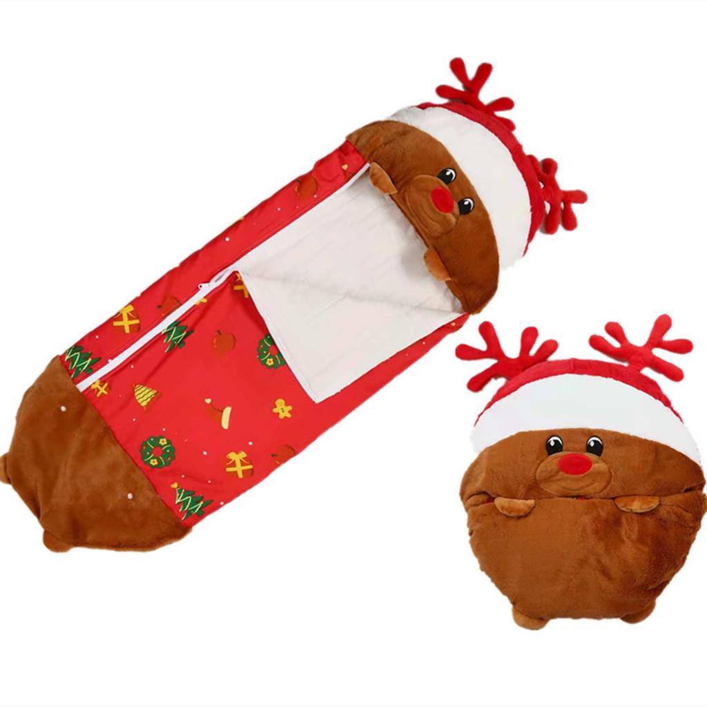 Kids Pillow & Sleeping Bag Foldable 2 In 1 Sleeping Bag Soft Comfortable Warm Sleeping Bag Pillow For Kids