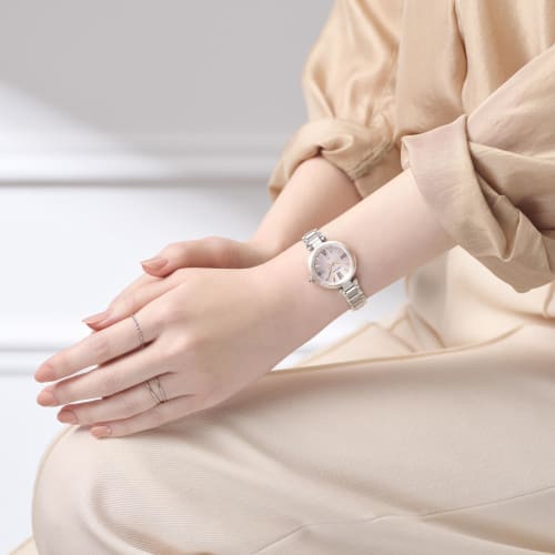 Seiko Watch Lucia Grow SSQW081 Women's Silver Watch