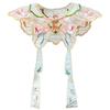 Vintage Butterfly Shape Collar Embroidery Flower Detachable Faux Collar Women Neckwear Horseface Skirt Removable Collar