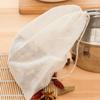 Drawstring Filter Bags Multifunctional Medium Capacity Spice Filter Bags for Cooking Straining