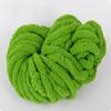Handmade DIY Rainbow Adient Yarn Scarf  Tail Line Finger Knitting Cozy  Nest  Cuion Thi Ice Strip Yarn