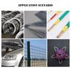 Mini Bolt Cutter Spring Loaded Wire Cutter with Soft Anti Slip Handle Small Wire Cable Cutter Spring Snips Clipper Non Hydraulic