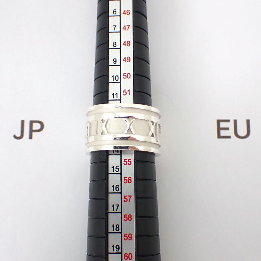 [Pre-owned] TIFFANY / Tiffany / 925 / Atlas / Wide / Ring / Size 17 / J89-8