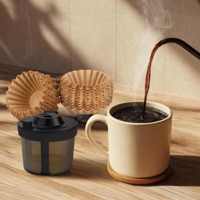 Filtro da Caffè Riutilizzabile in Acciaio Inossidabile per Ninja Adatto a PB051 PB040 PB041ST Rete Fine 120 Sostituzione per Capsule e Macinato Caffè Ecologico