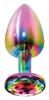 Anal Jewelry Twilight Rainbow S 6 X 2.7cm - ANAL PLAY TOYJOY - Anal Jewelry