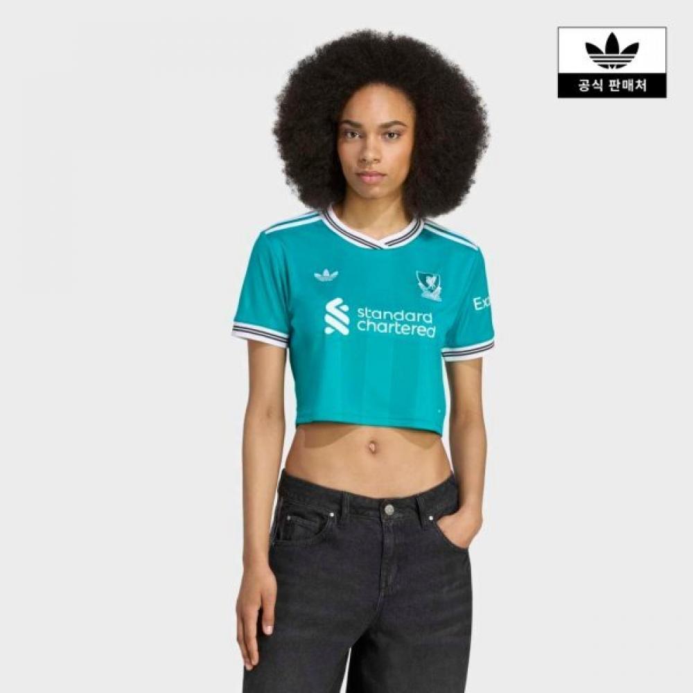 Adidas Liverpool Fc 25 26 Tf Crop Jersey Jv6492 JV6492/L