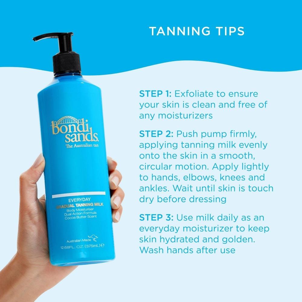 Bondi Sands Everyday Gradual Tanning Milk Body Moisturizer 12.68 Oz