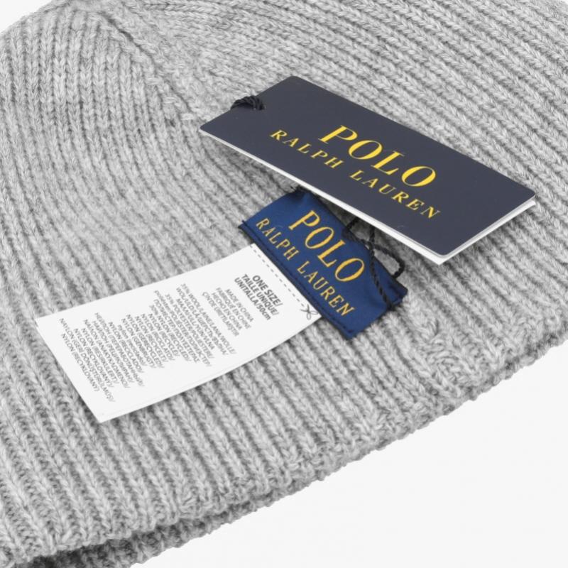 Polo Ralph Lauren Solid Denim Bear Knit Beanie Pc1463 032