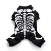 Pet Skull Skeleton Sweater Cosplay Costumes for Halloween Christmas Suit Clothes for Dogs Cats
