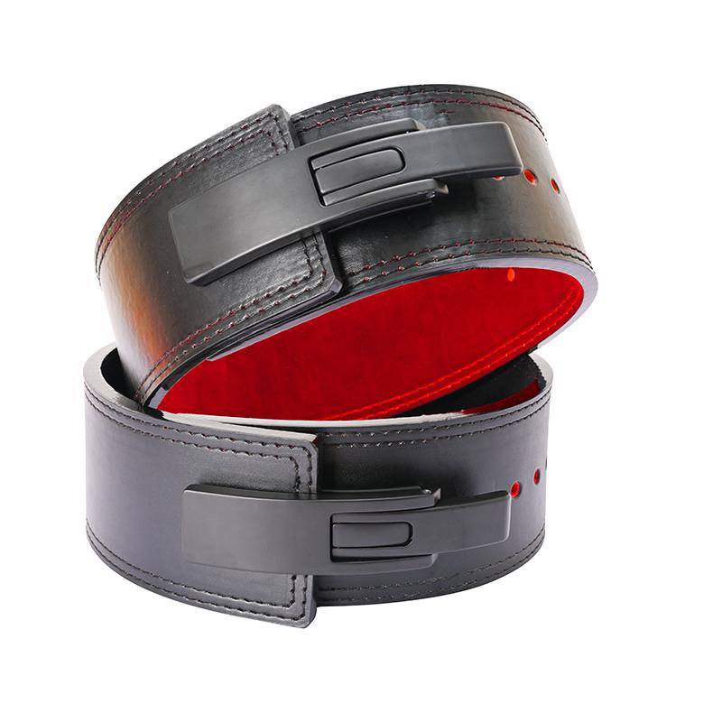 New Arrival Heavy Duty Back Support Weightlifting Chrome Stainless Steel Replacement Weight Lever Buckle Belt